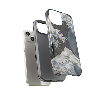 Golden Wave – Tough Glossy iPhone Case
