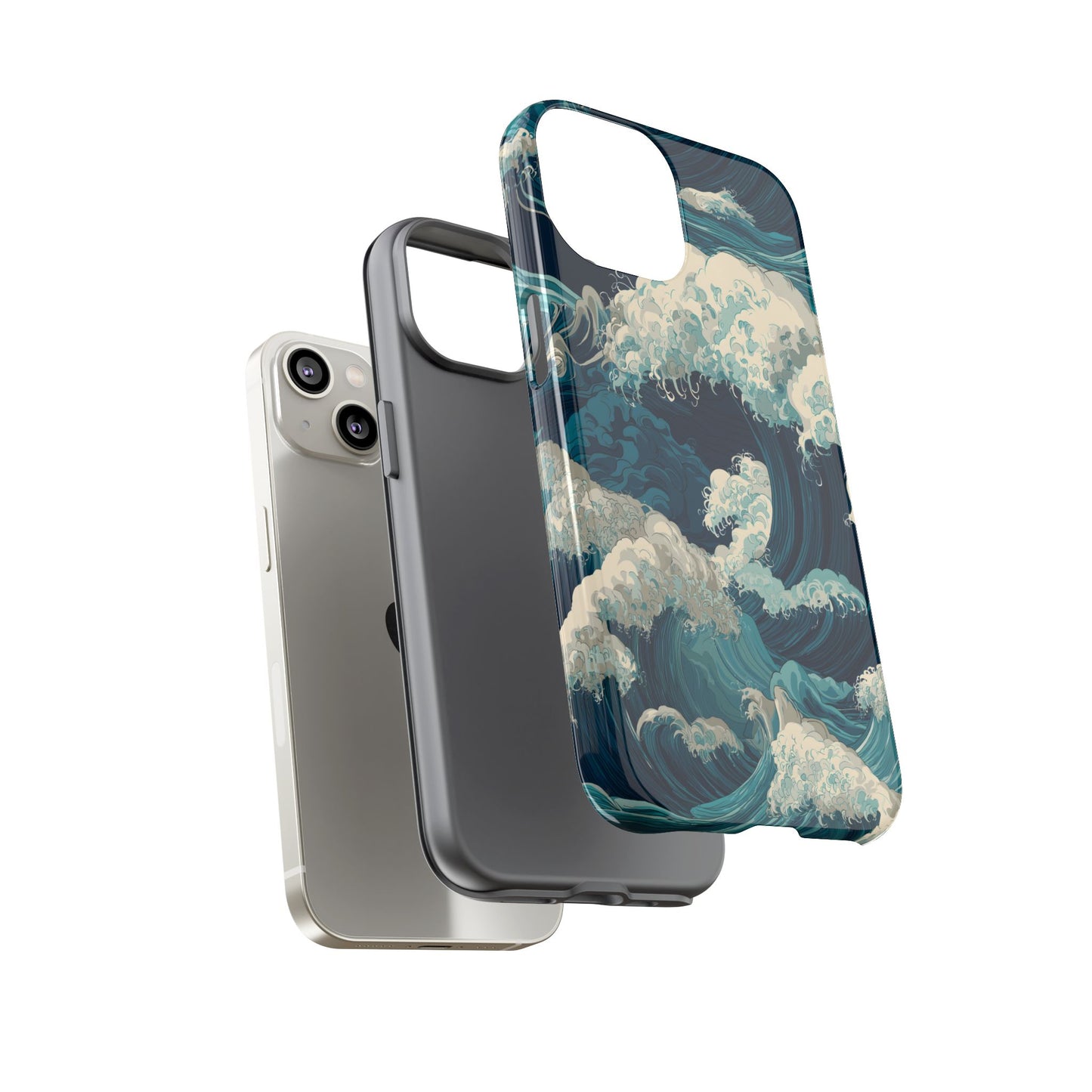 Eternal Waves – Tough Glossy iPhone Case