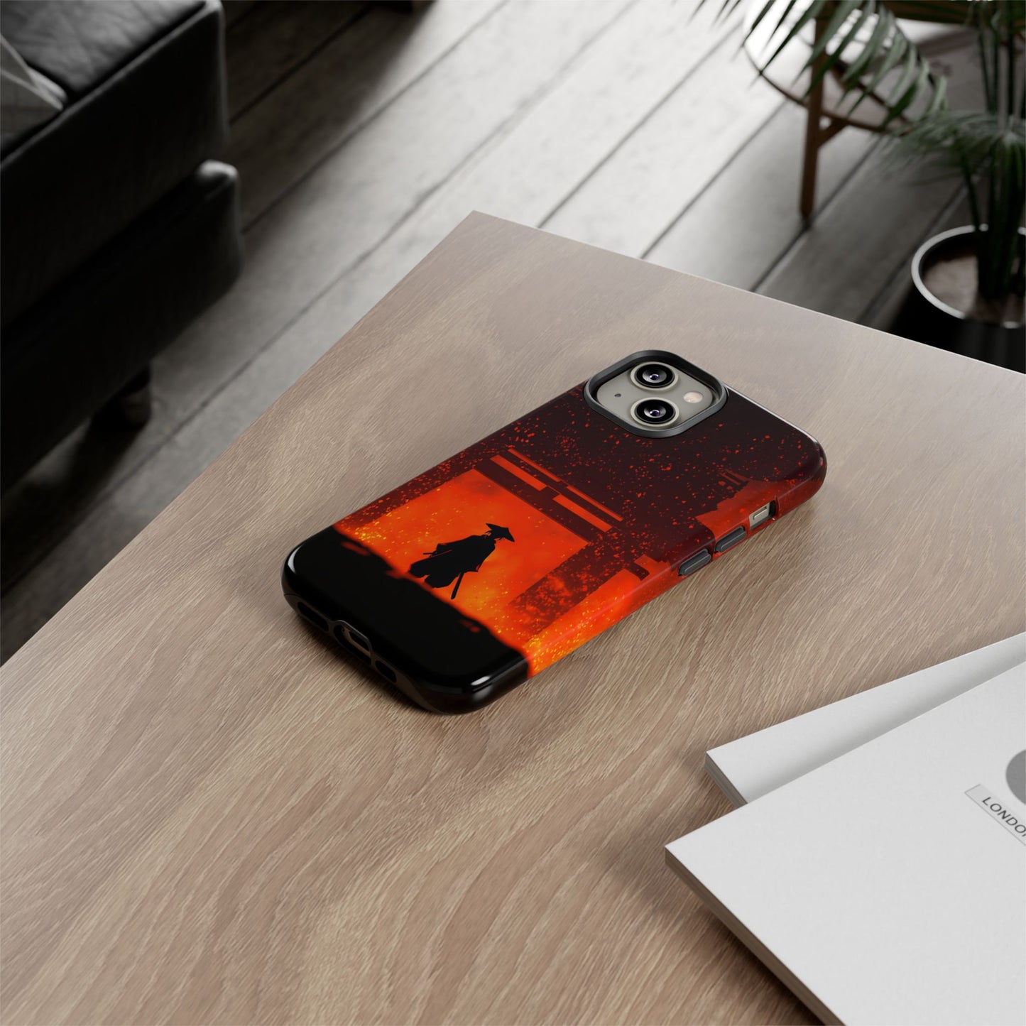 Inferno Gate – Tough Glossy iPhone Case