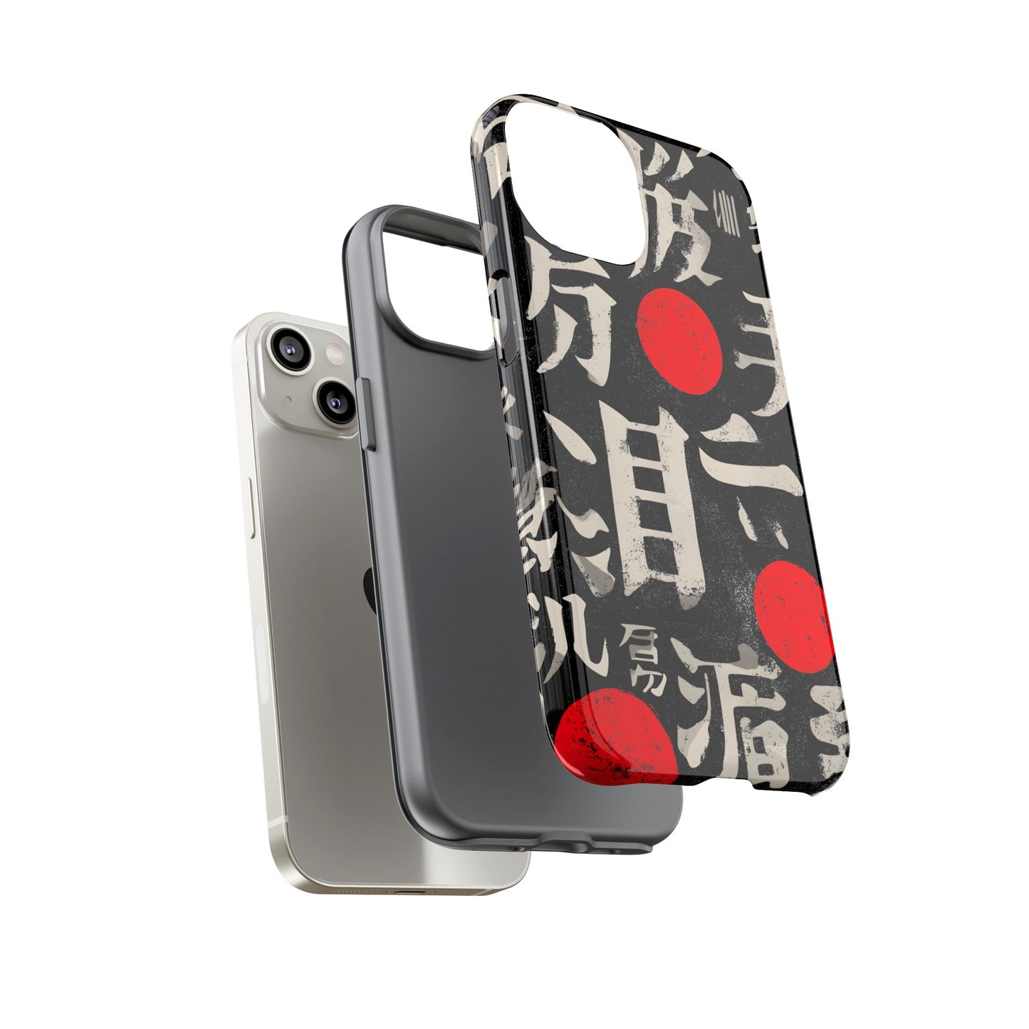 Kanji Clash – Tough Glossy iPhone Case