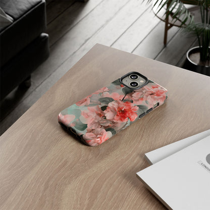 Sakura Drift – Tough Glossy iPhone Case