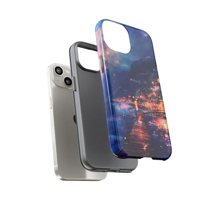 Twilight Harbor – Tough Glossy iPhone Case