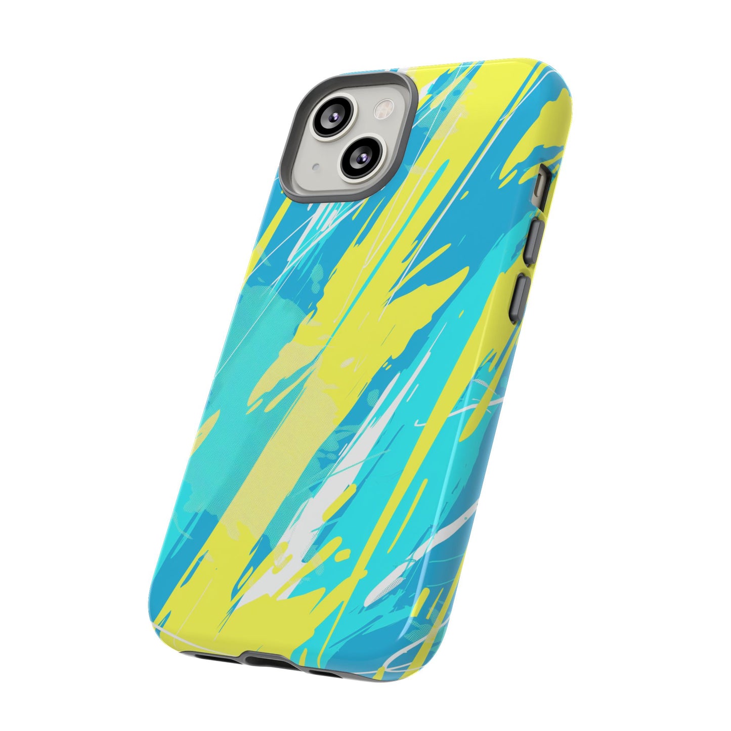 Neon Surge – Tough Glossy iPhone Case