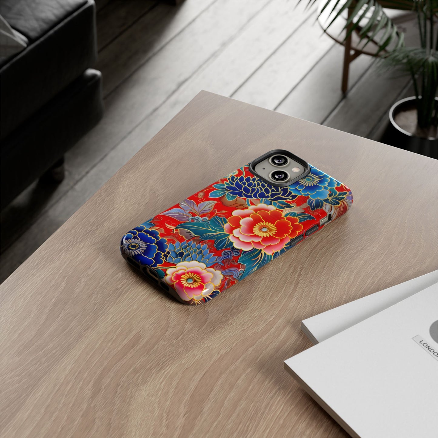Oriental Blossom – Tough Glossy iPhone Case