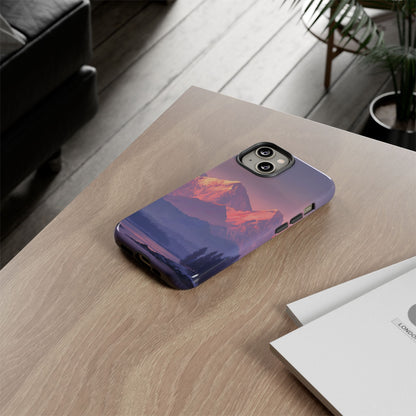 Crimson Peaks – Tough Glossy iPhone Case