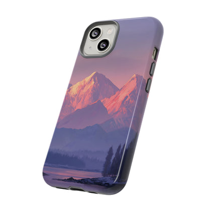 Crimson Peaks – Tough Glossy iPhone Case