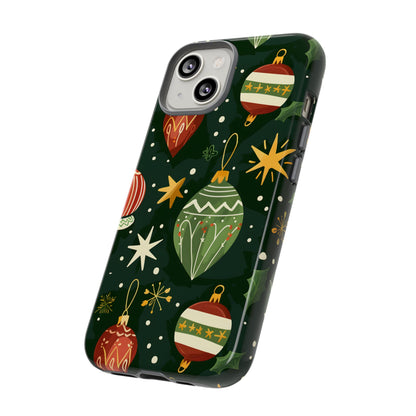 Evergreen Ornament Magic – Tough Glossy iPhone Case