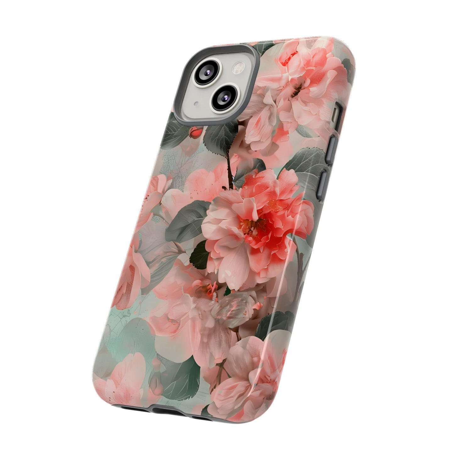Sakura Drift – Tough Glossy iPhone Case