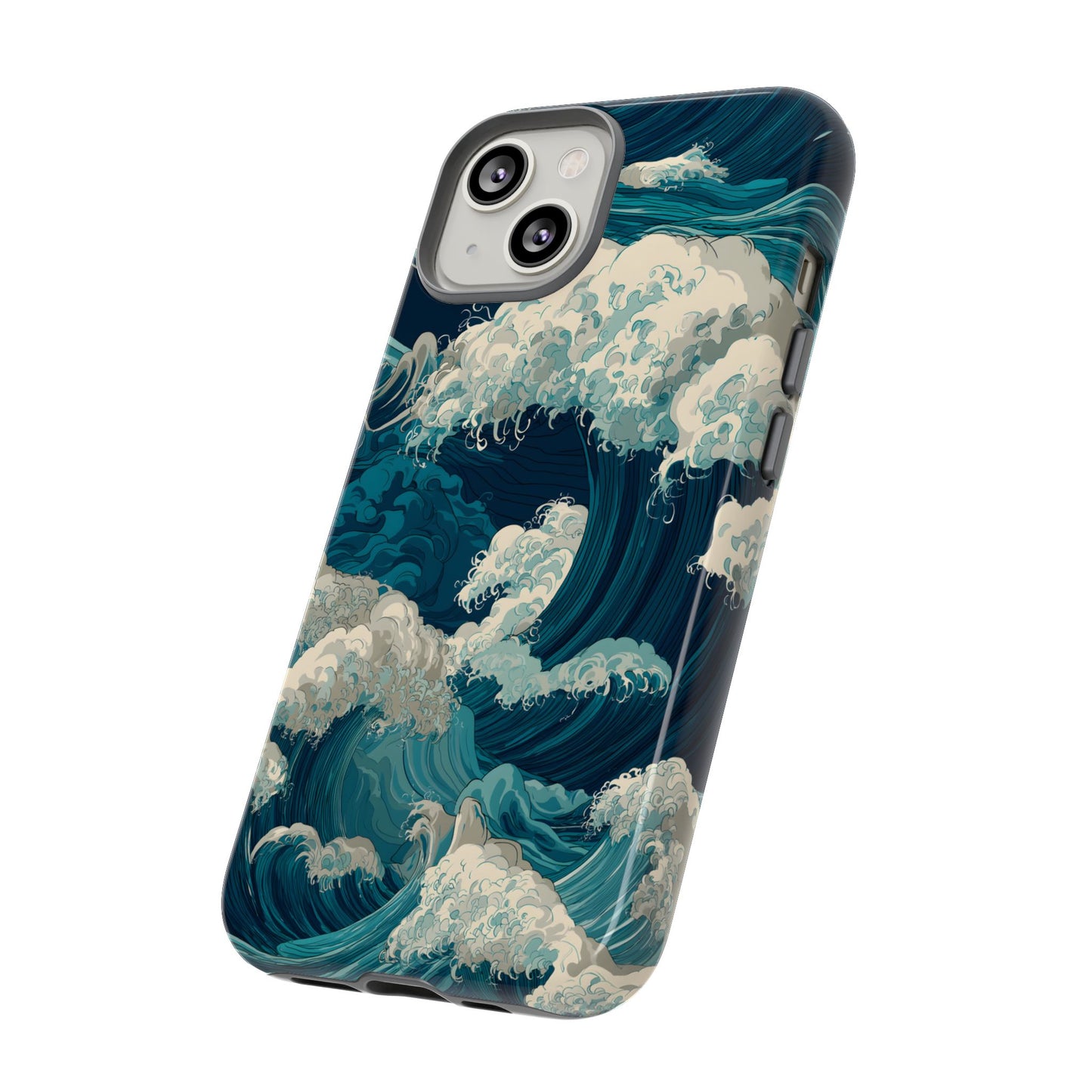 Eternal Waves – Tough Glossy iPhone Case