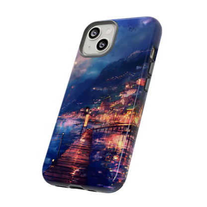 Twilight Harbor – Tough Glossy iPhone Case
