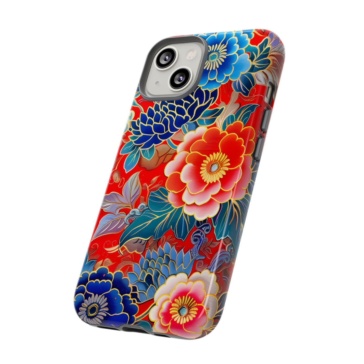 Oriental Blossom – Tough Glossy iPhone Case