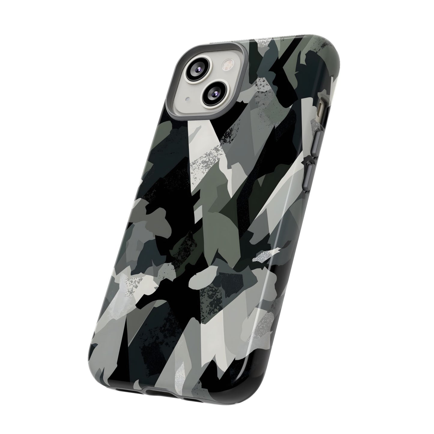 Urban Camo – Tough Glossy iPhone Case