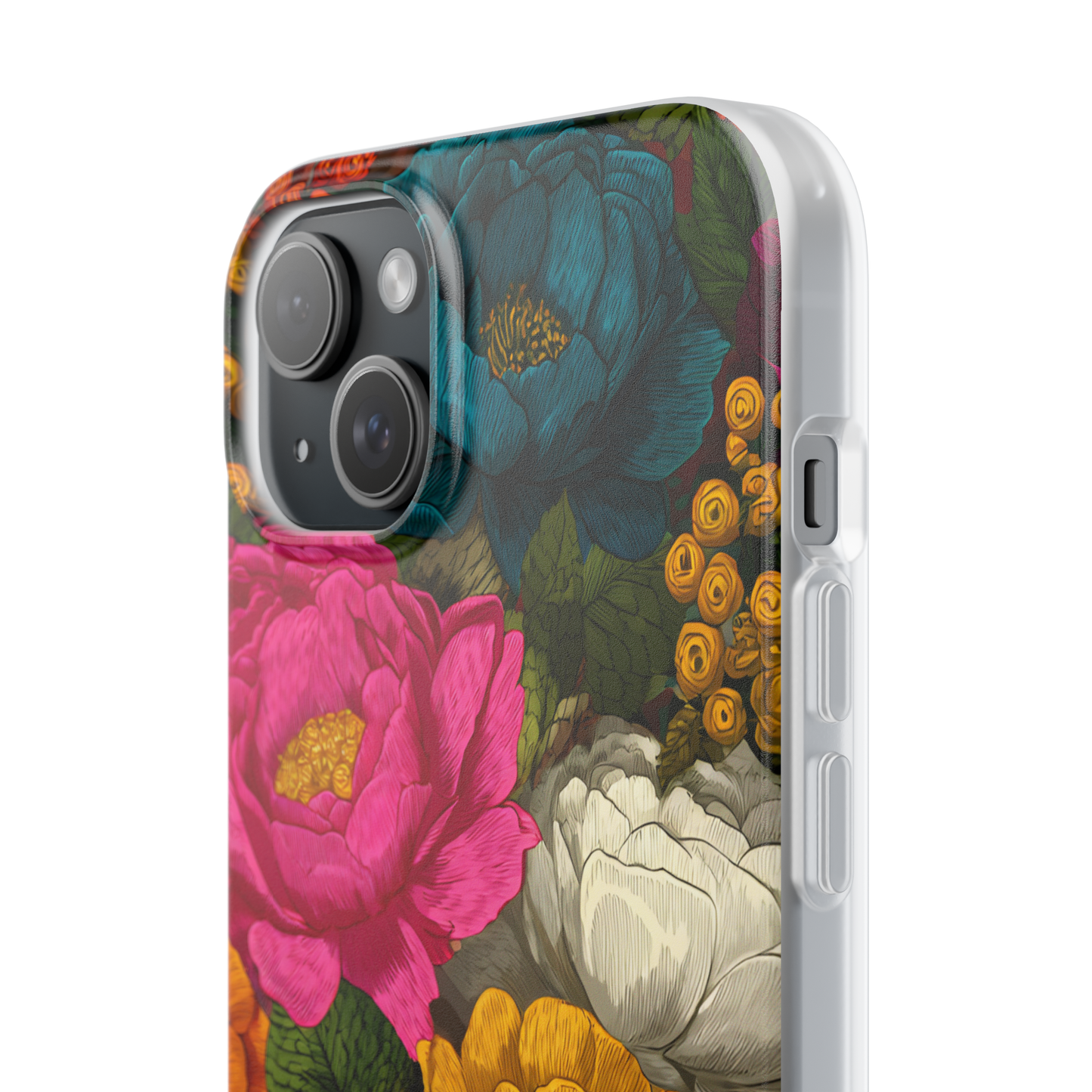 Midnight Bloom - Flexi iPhone Case