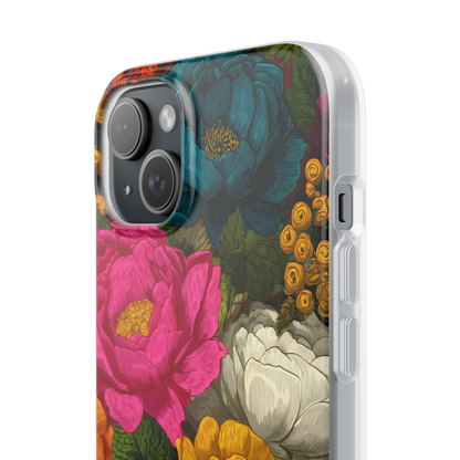 Midnight Bloom - Flexi iPhone Case