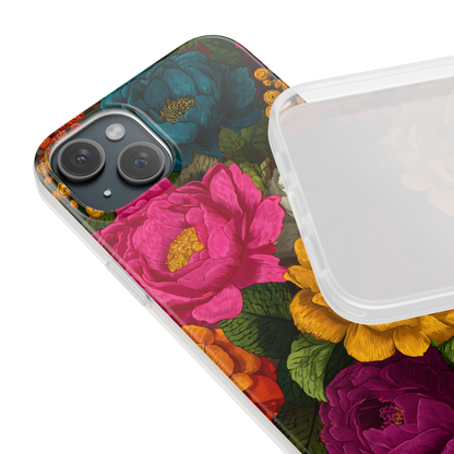 Midnight Bloom - Flexi iPhone Case