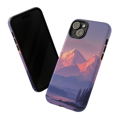 Crimson Peaks – Tough Glossy iPhone Case