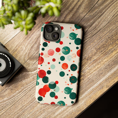 Holiday Confetti – Tough Glossy iPhone Case