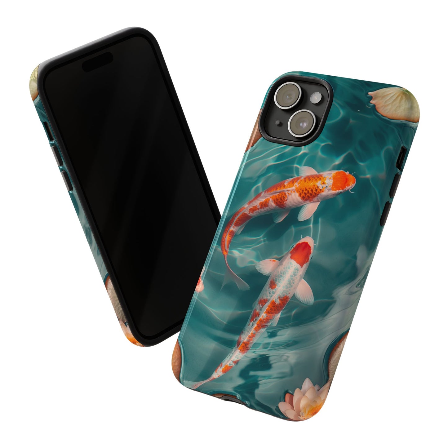 Tranquil Koi Pond – Tough Glossy iPhone Case