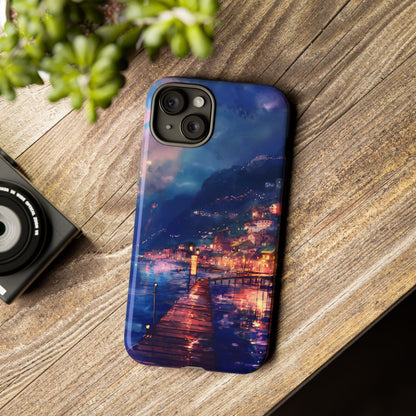 Twilight Harbor – Tough Glossy iPhone Case