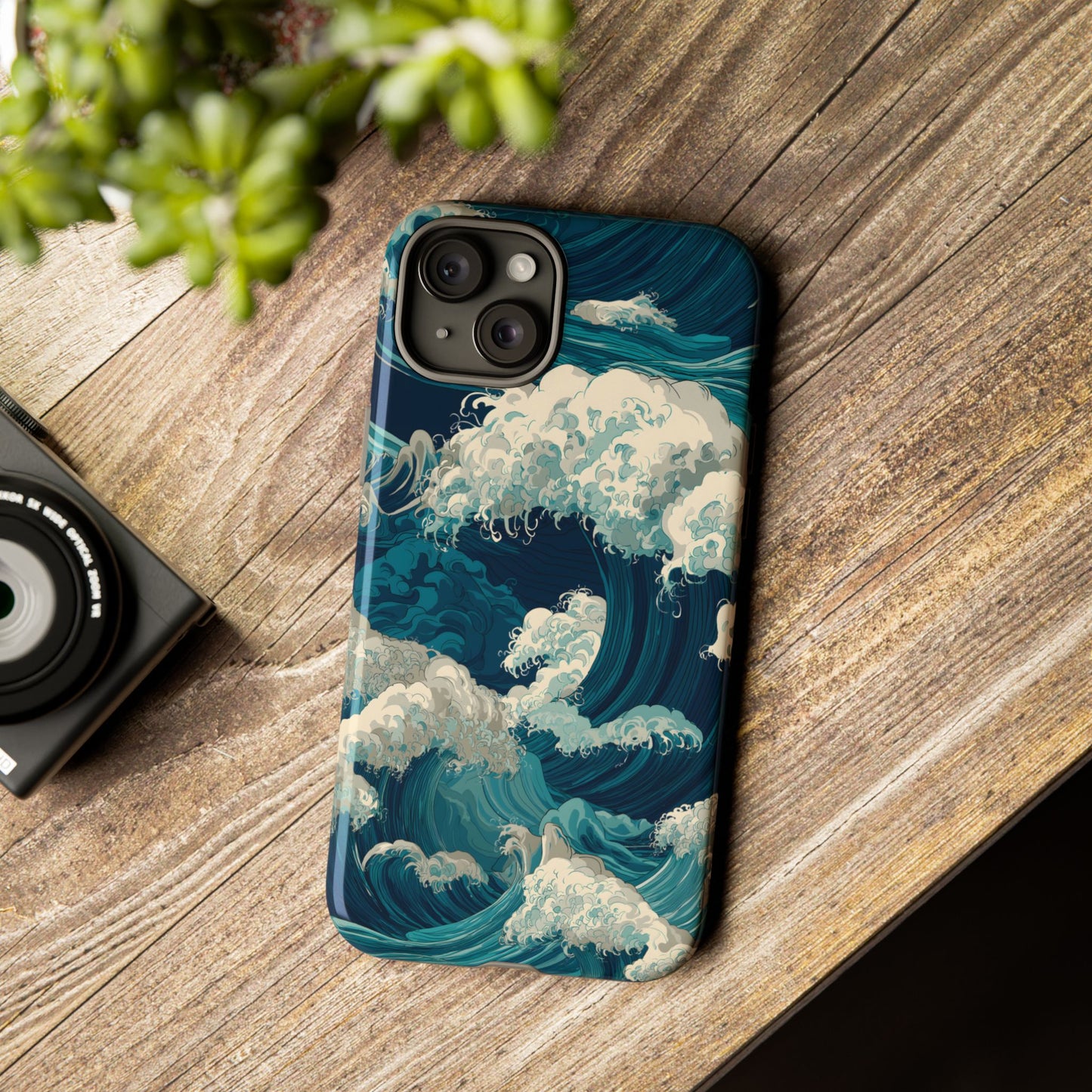 Eternal Waves – Tough Glossy iPhone Case