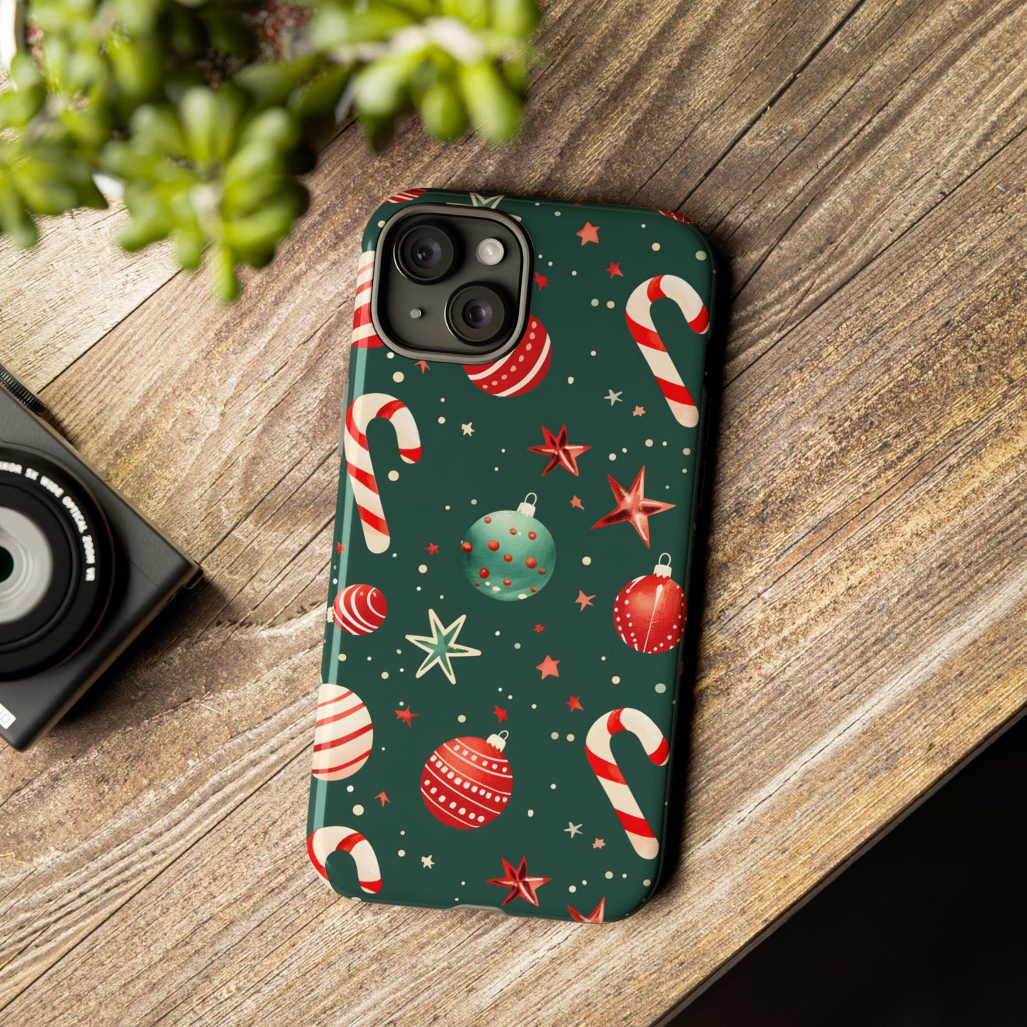 Holiday Cheer – Tough Glossy iPhone Case