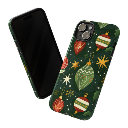 Evergreen Ornament Magic – Tough Glossy iPhone Case
