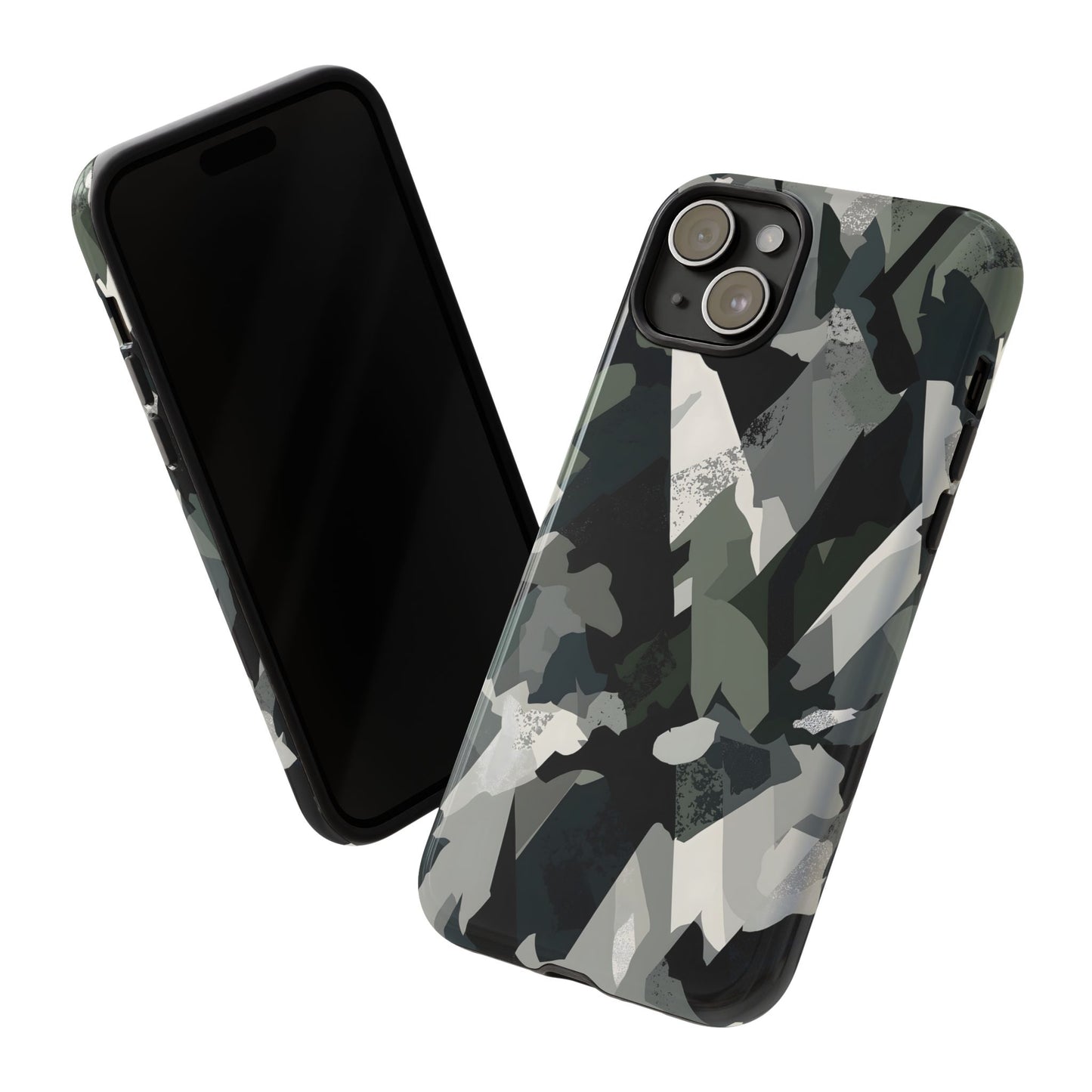 Urban Camo – Tough Glossy iPhone Case