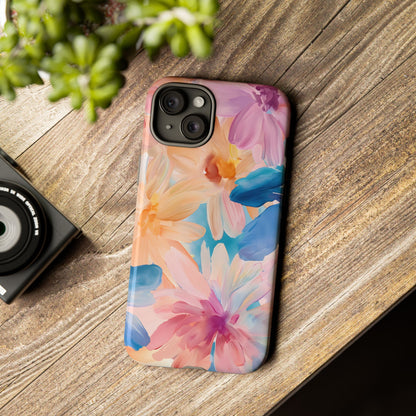 Radiant Bloom – Tough Glossy iPhone Case