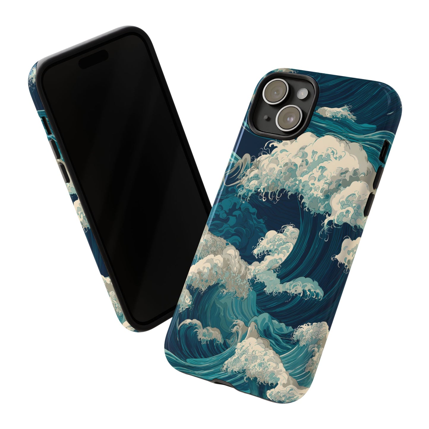 Eternal Waves – Tough Glossy iPhone Case