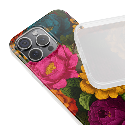 Midnight Bloom - Flexi iPhone Case