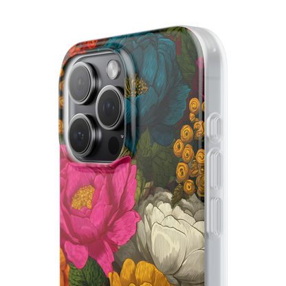 Midnight Bloom - Flexi iPhone Case