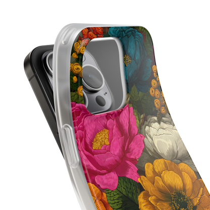 Midnight Bloom - Flexi iPhone Case