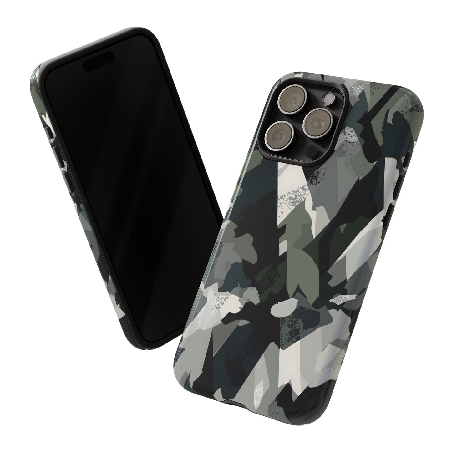 Urban Camo – Tough Glossy iPhone Case
