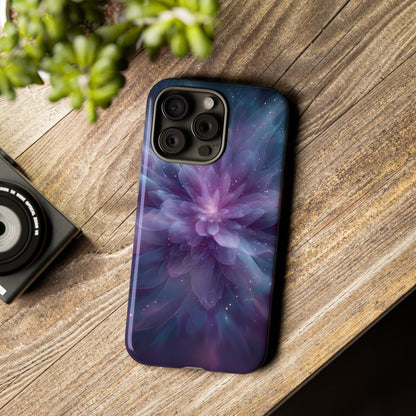 Celestial Bloom – Tough Glossy iPhone Case