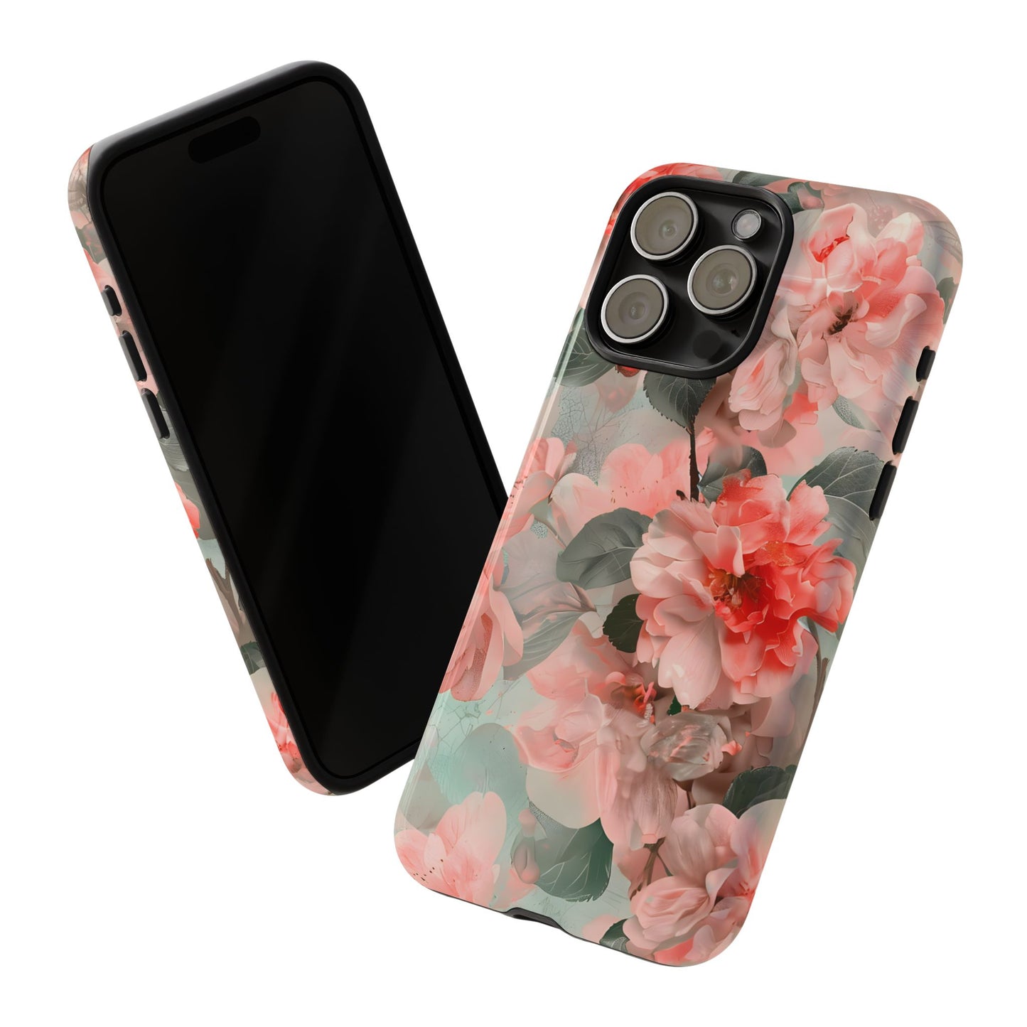 Sakura Drift – Tough Glossy iPhone Case