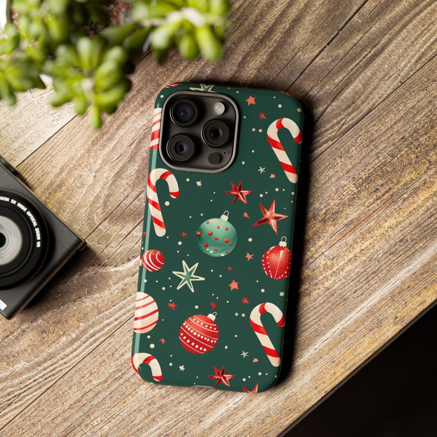 Holiday Cheer – Tough Glossy iPhone Case