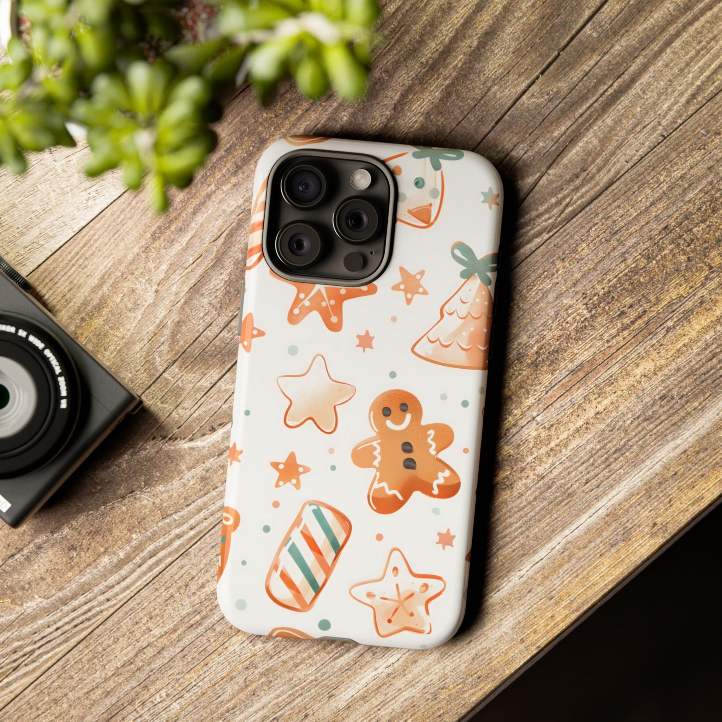 Ginger Joy – Tough Glossy iPhone Case