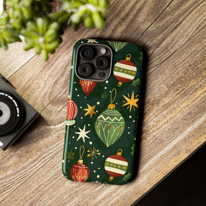 Evergreen Ornament Magic – Tough Glossy iPhone Case