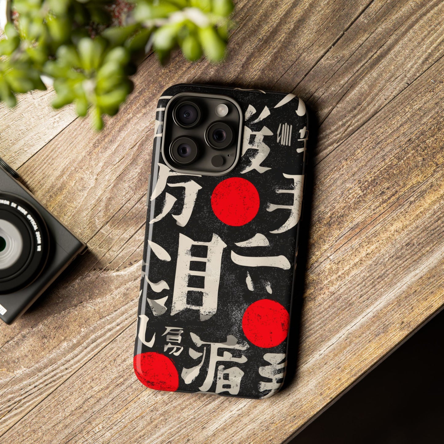 Kanji Clash – Tough Glossy iPhone Case