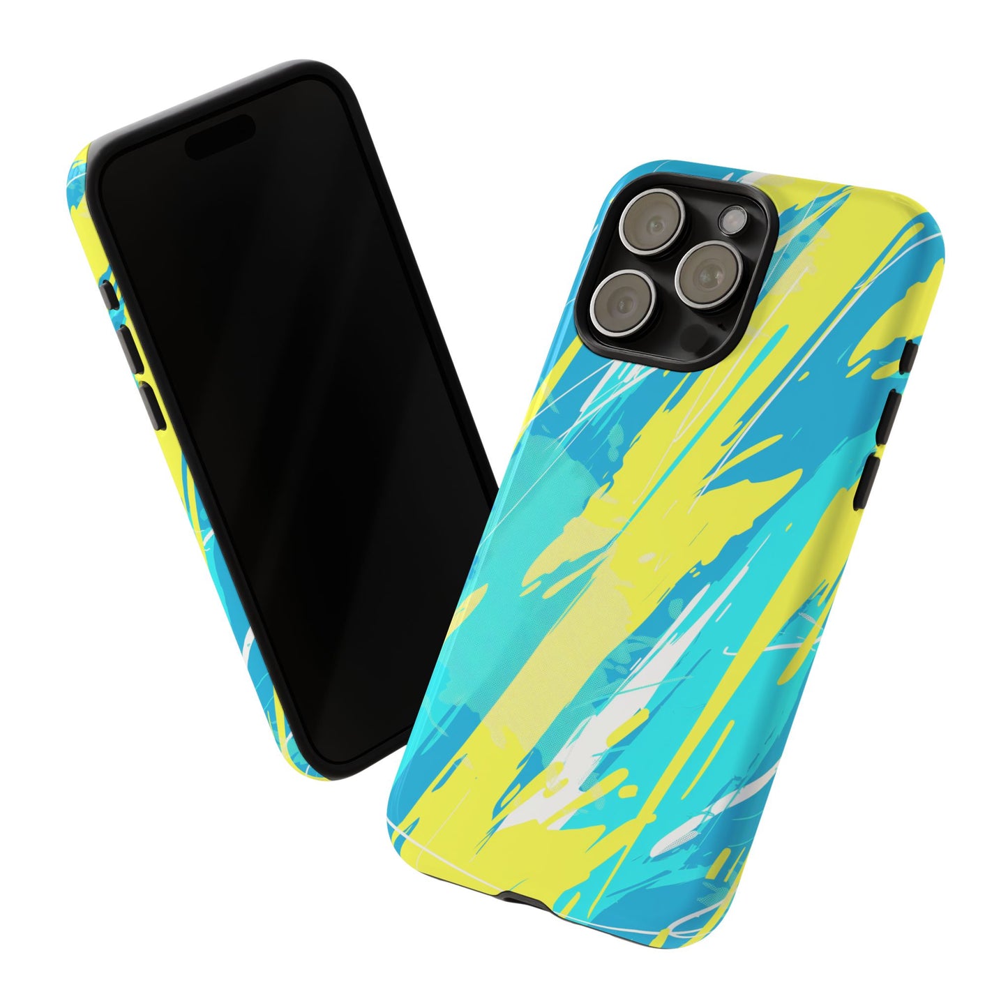 Neon Surge – Tough Glossy iPhone Case