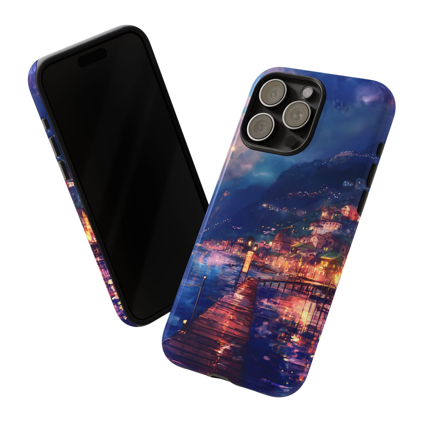 Twilight Harbor – Tough Glossy iPhone Case