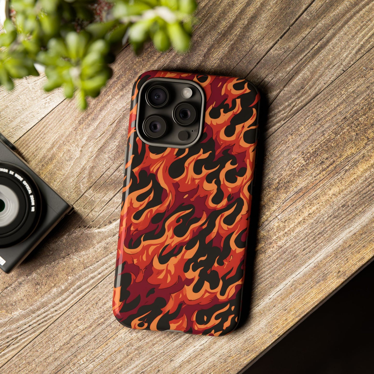 Inferno Blaze – Tough Glossy iPhone Case