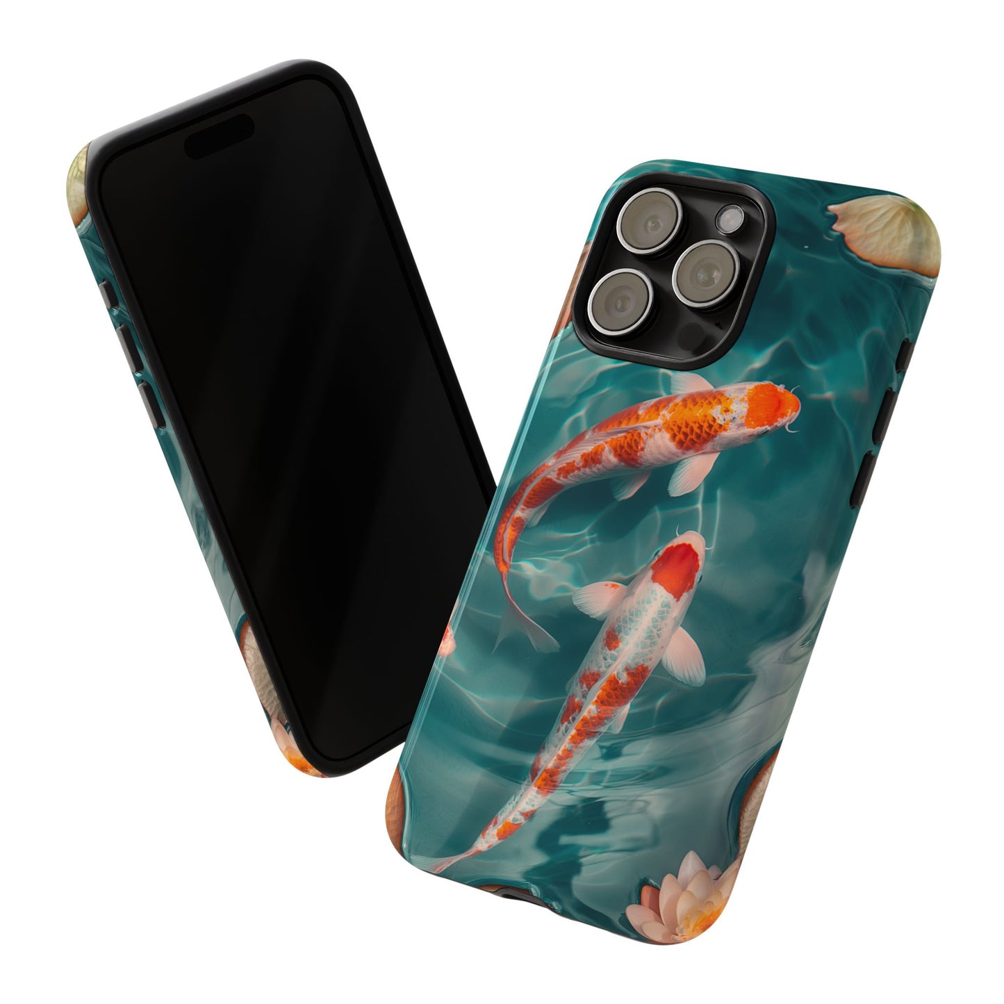 Tranquil Koi Pond – Tough Glossy iPhone Case