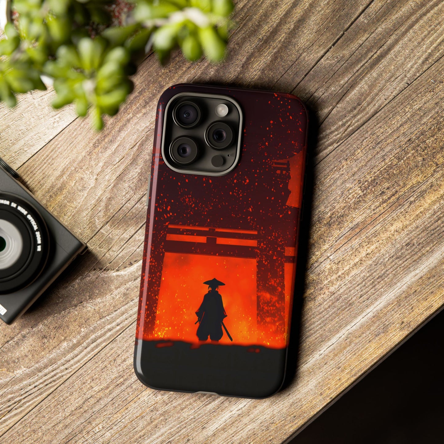 Inferno Gate – Tough Glossy iPhone Case