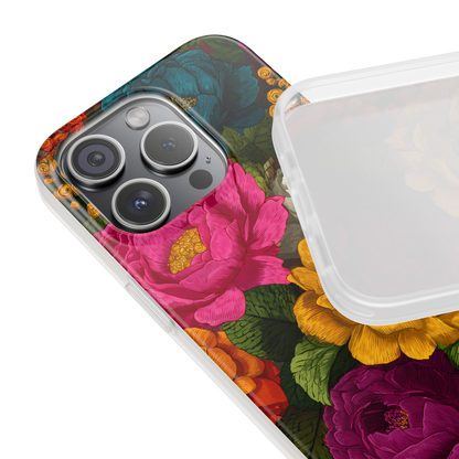 Midnight Bloom - Flexi iPhone Case