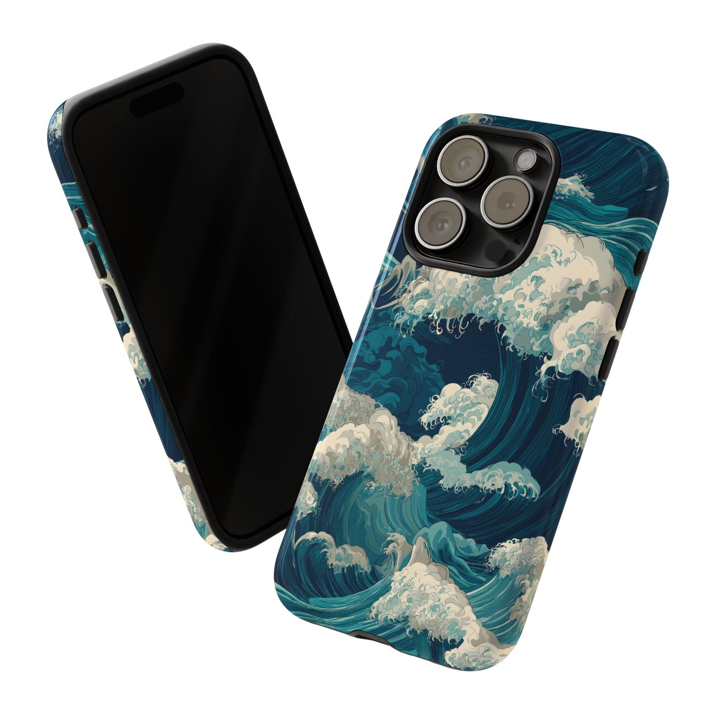 Eternal Waves – Tough Glossy iPhone Case