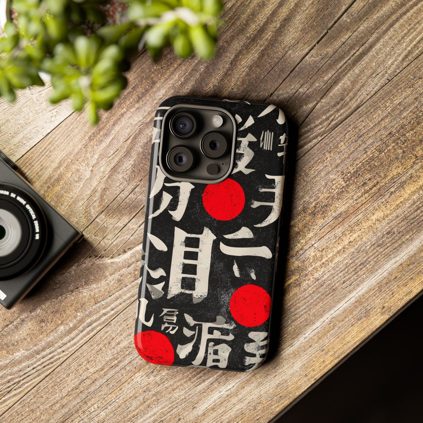 Kanji Clash – Tough Glossy iPhone Case