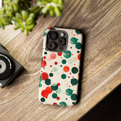 Holiday Confetti – Tough Glossy iPhone Case