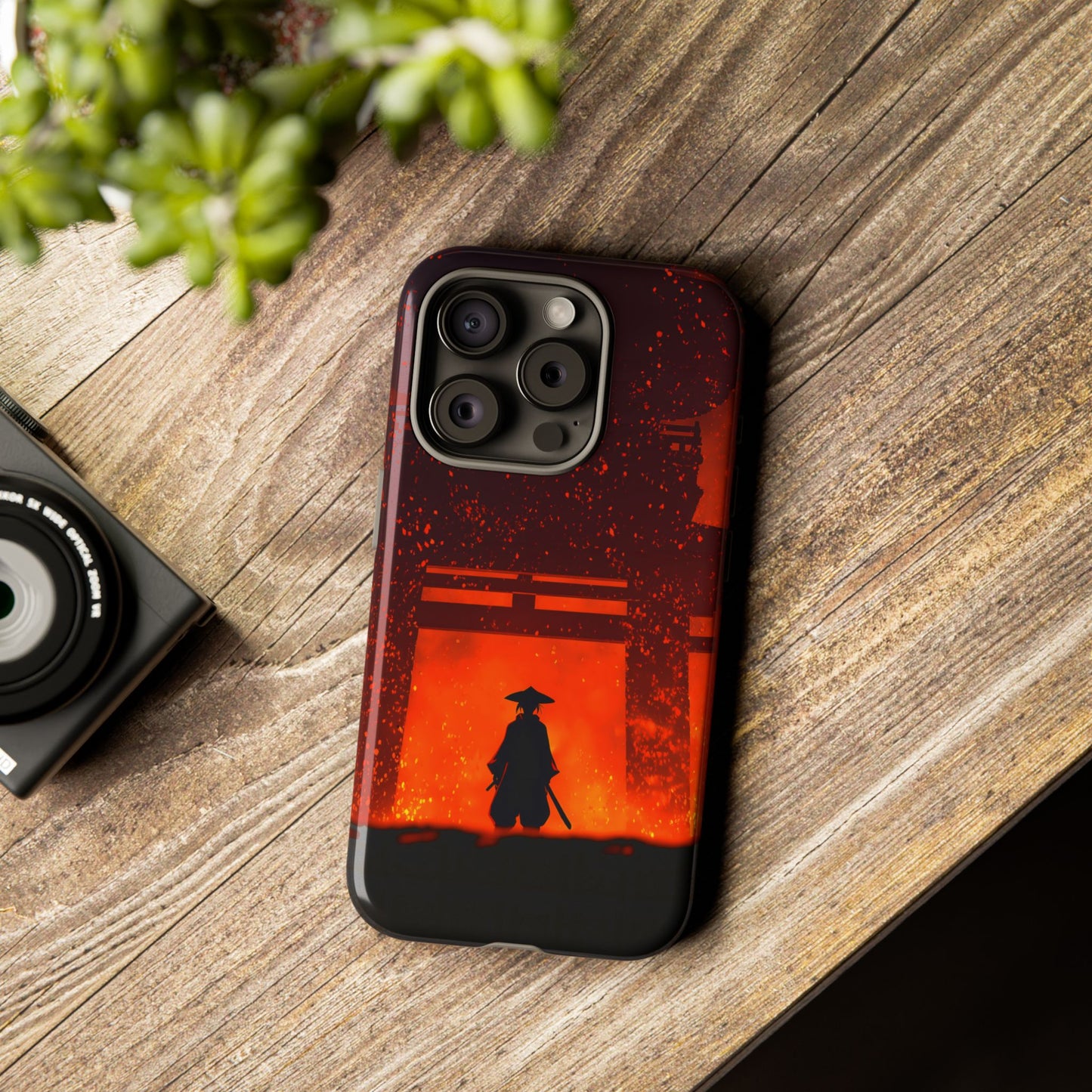 Inferno Gate – Tough Glossy iPhone Case