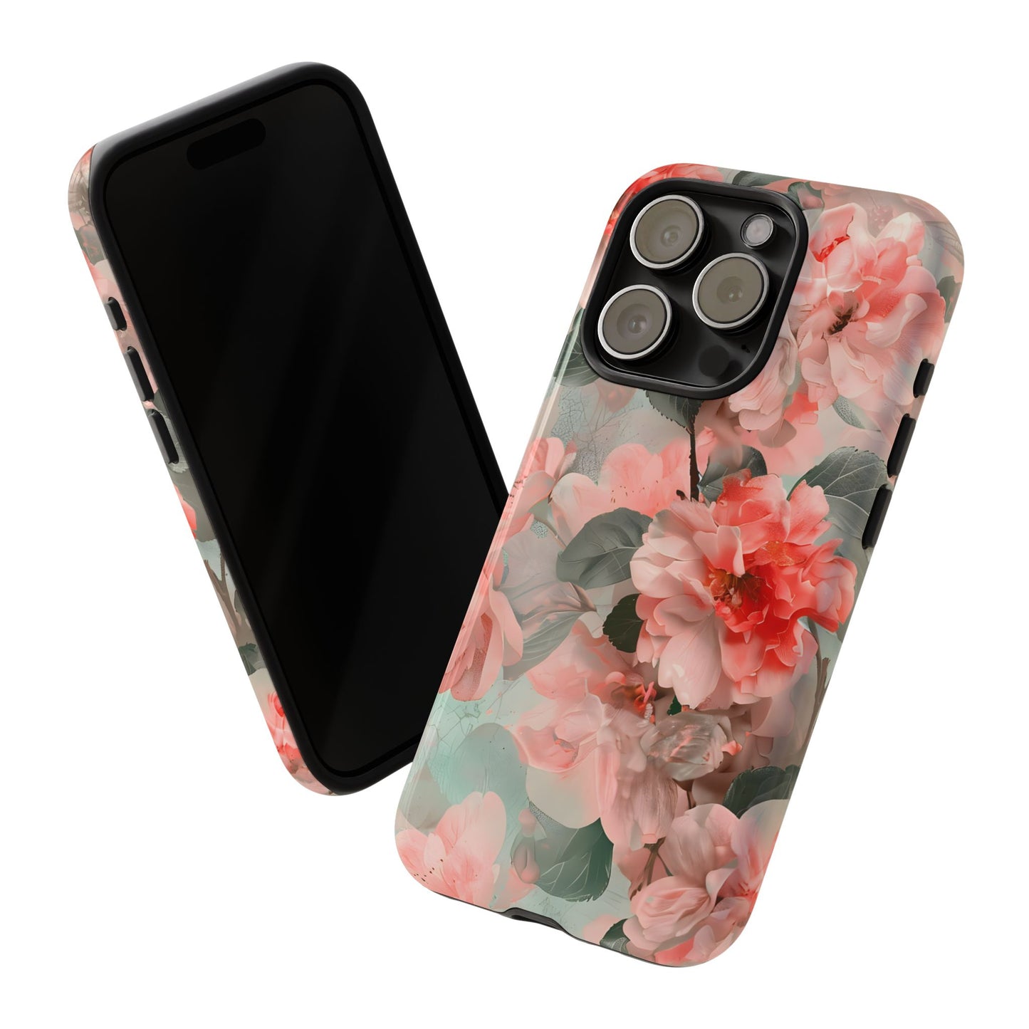 Sakura Drift – Tough Glossy iPhone Case